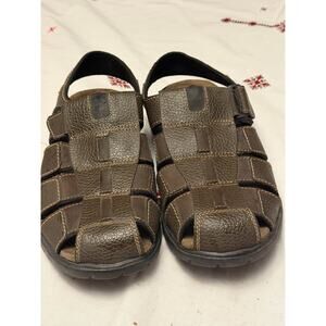 Dr. Scholl's Men's Gaston Fisherman Sandals. size 11